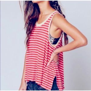 FREE PEOPLE We The Free Striped Tank